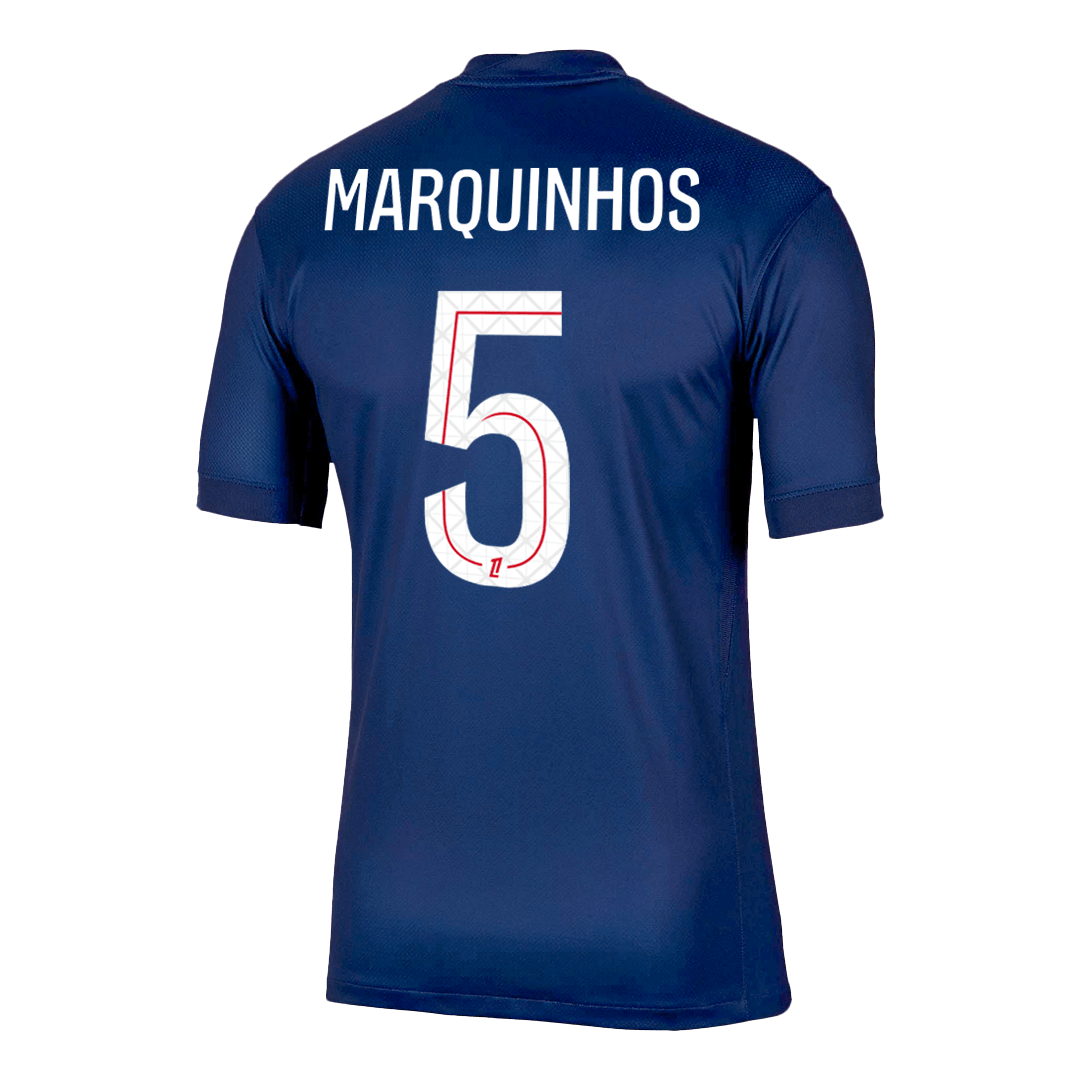 MARQUINHOS #5 PSG Home Soccer Jersey 2025/26 Navy
