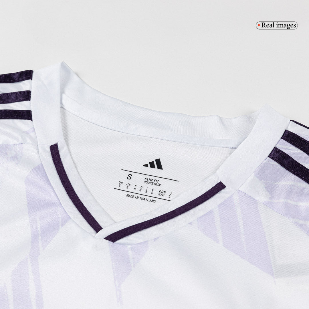 Manchester United Away Long Sleeve Soccer Jersey 2025/26 White