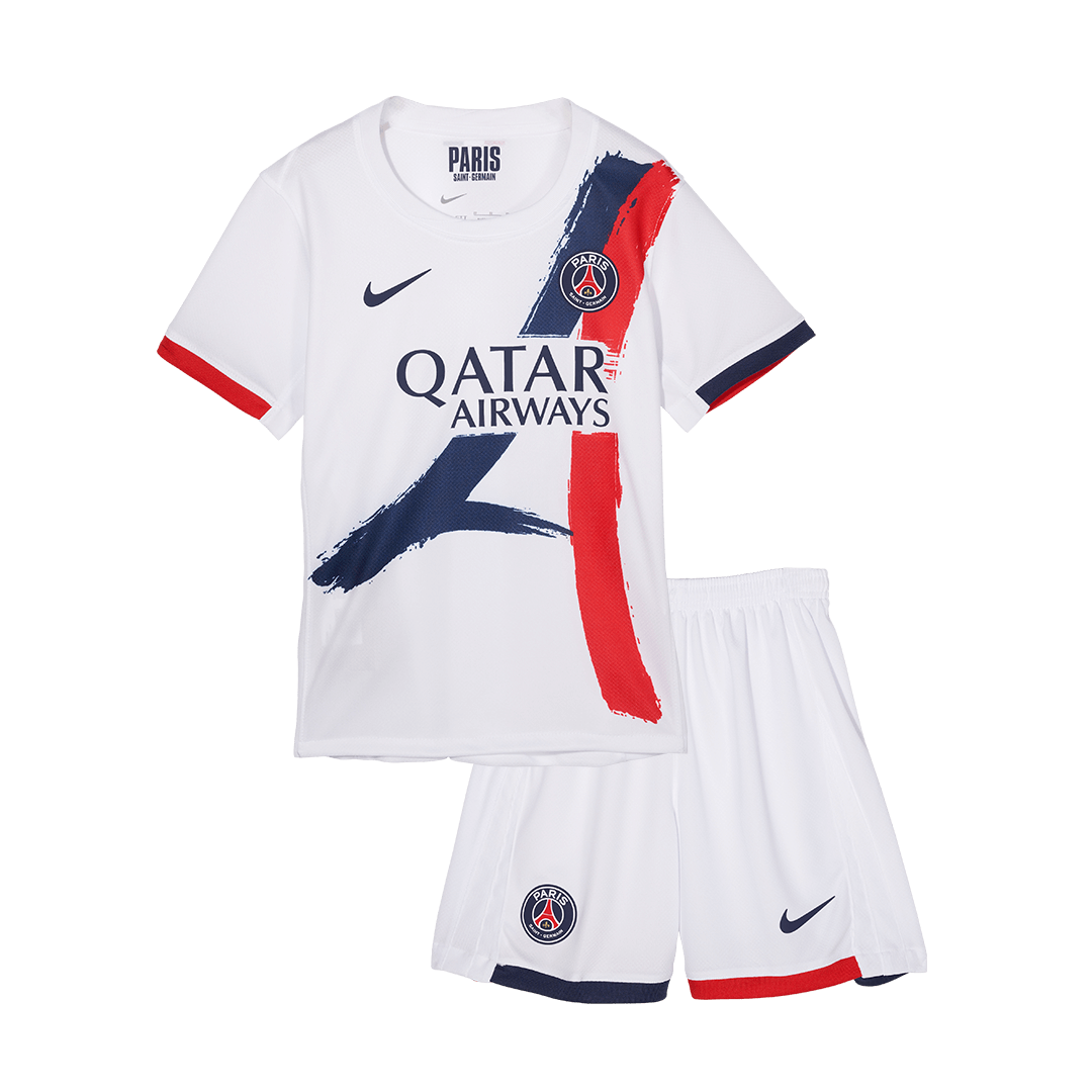 Kid's PSG Away Soccer Jersey Kit(Jersey+Shorts) 2024/25