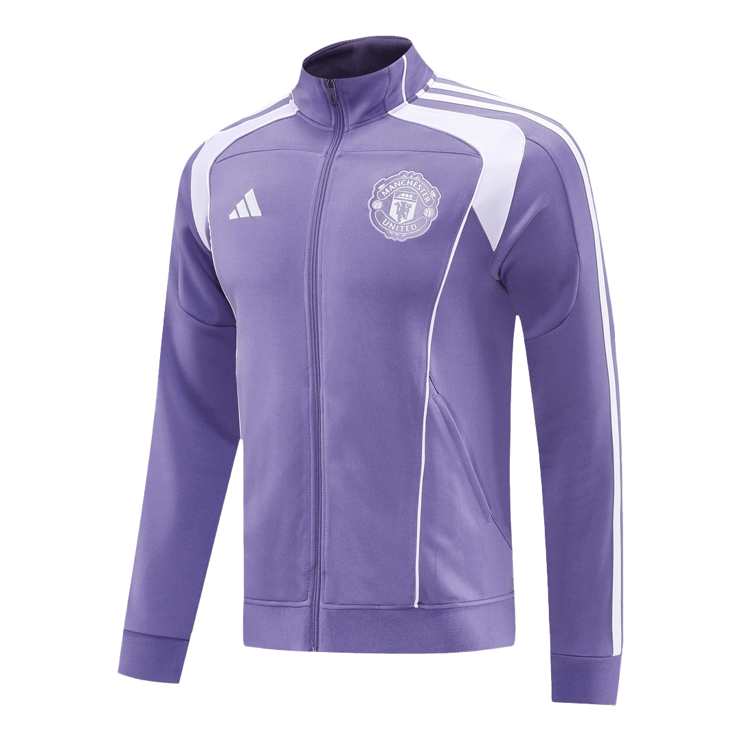 25/26 Manchester United Training Jacket Purple