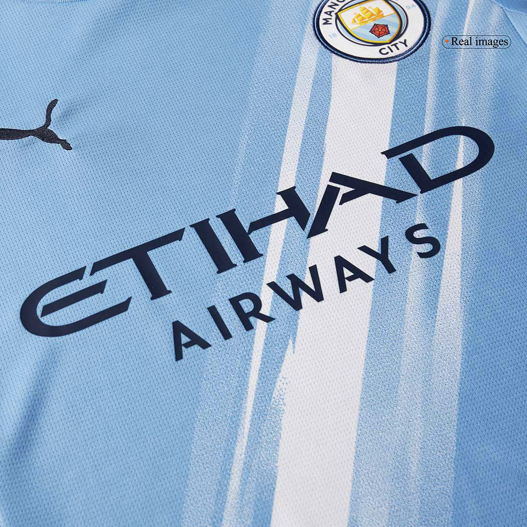 RODRIGO #16 Manchester City Home Soccer Jersey 2025/26 Blue - Club World Cup