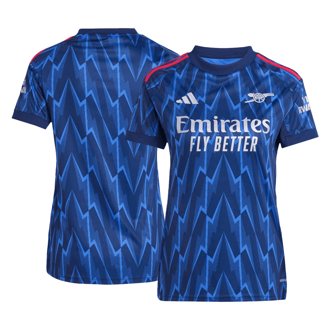 Women's Arsenal Away Soccer Jersey 2025/26 Blue