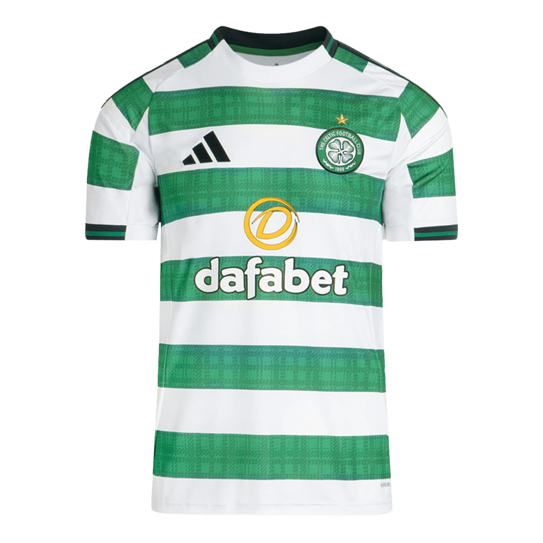 Celtic Home Soccer Jersey 2025/26 Green&White