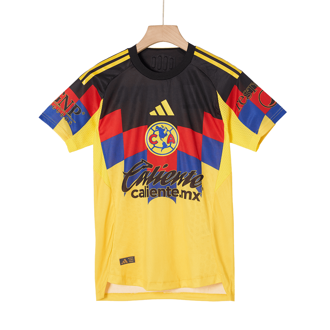 Authentic Club America Home Soccer Jersey 2025/26 Yellow