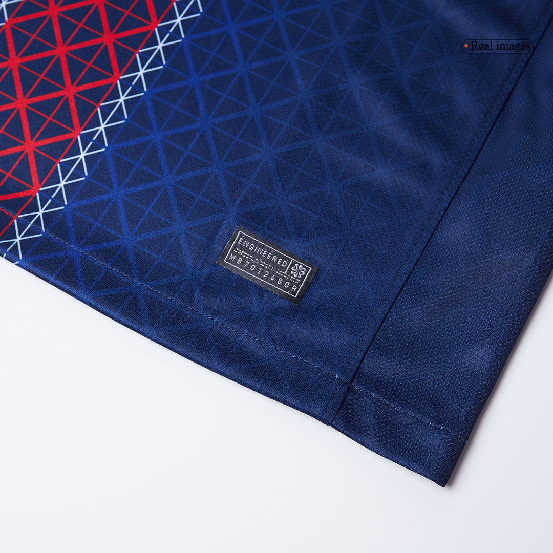 D.DOUÉ #14 PSG Home Soccer Jersey 2025/26 Navy