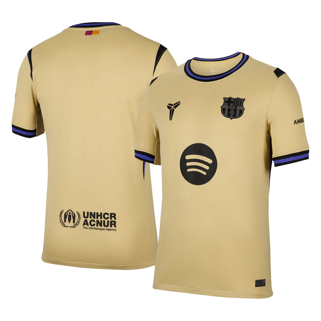 Barcelona Away Soccer Jersey 2025/26 Yellow