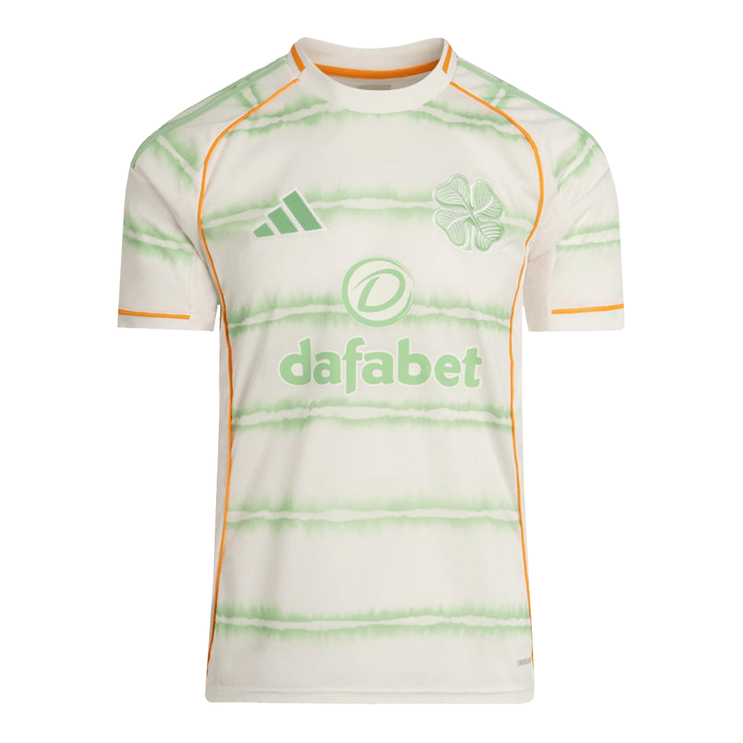 Celtic Third Away Soccer Jersey 2025/26 White