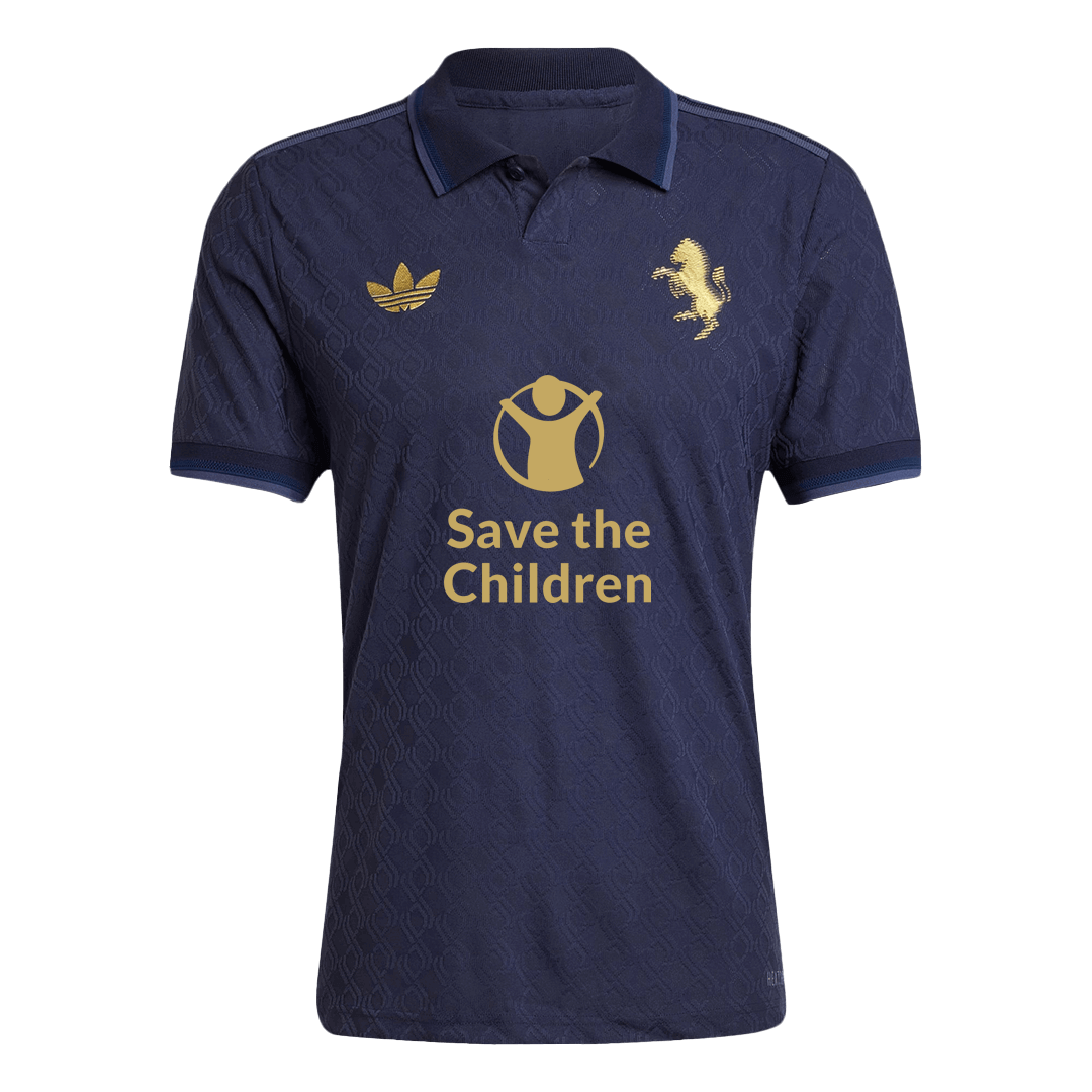 Authentic VLAHOVIĆ #9 Juventus Third Away Soccer Jersey 2024/25 - Save The Children Sponsor
