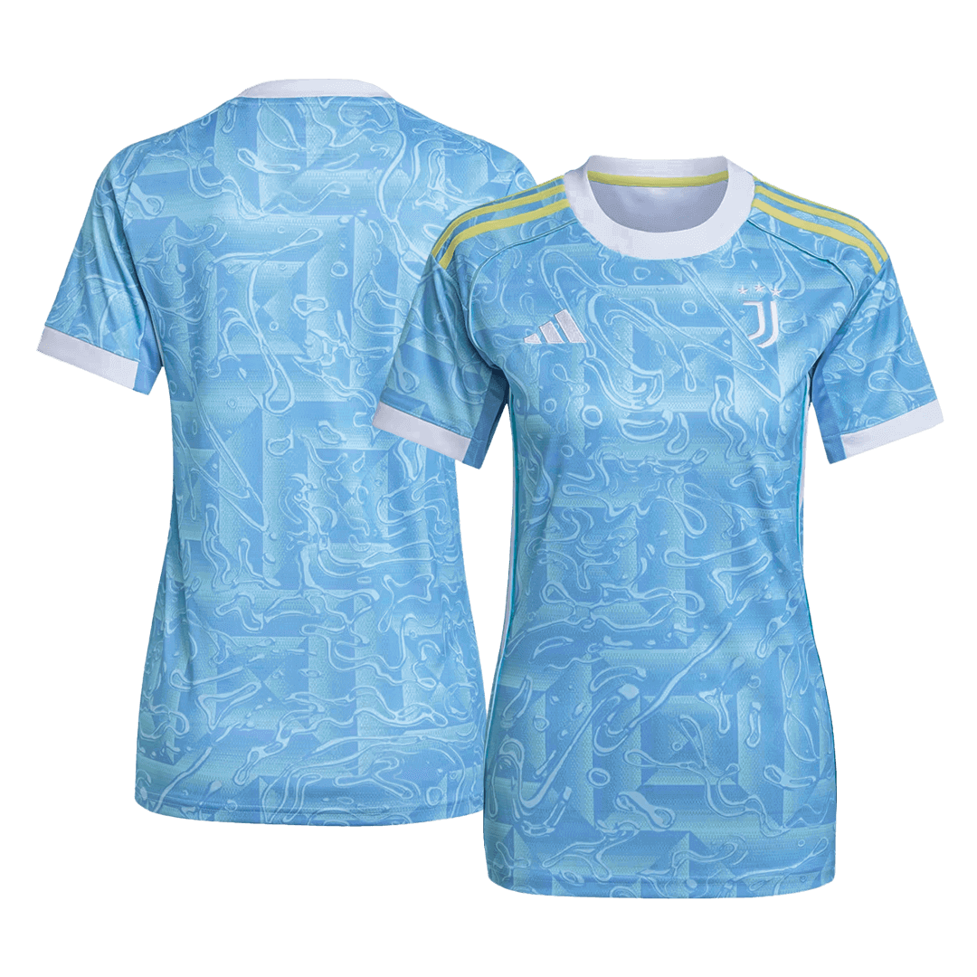 Women's Juventus Away Soccer Jersey 2025/26 Blue