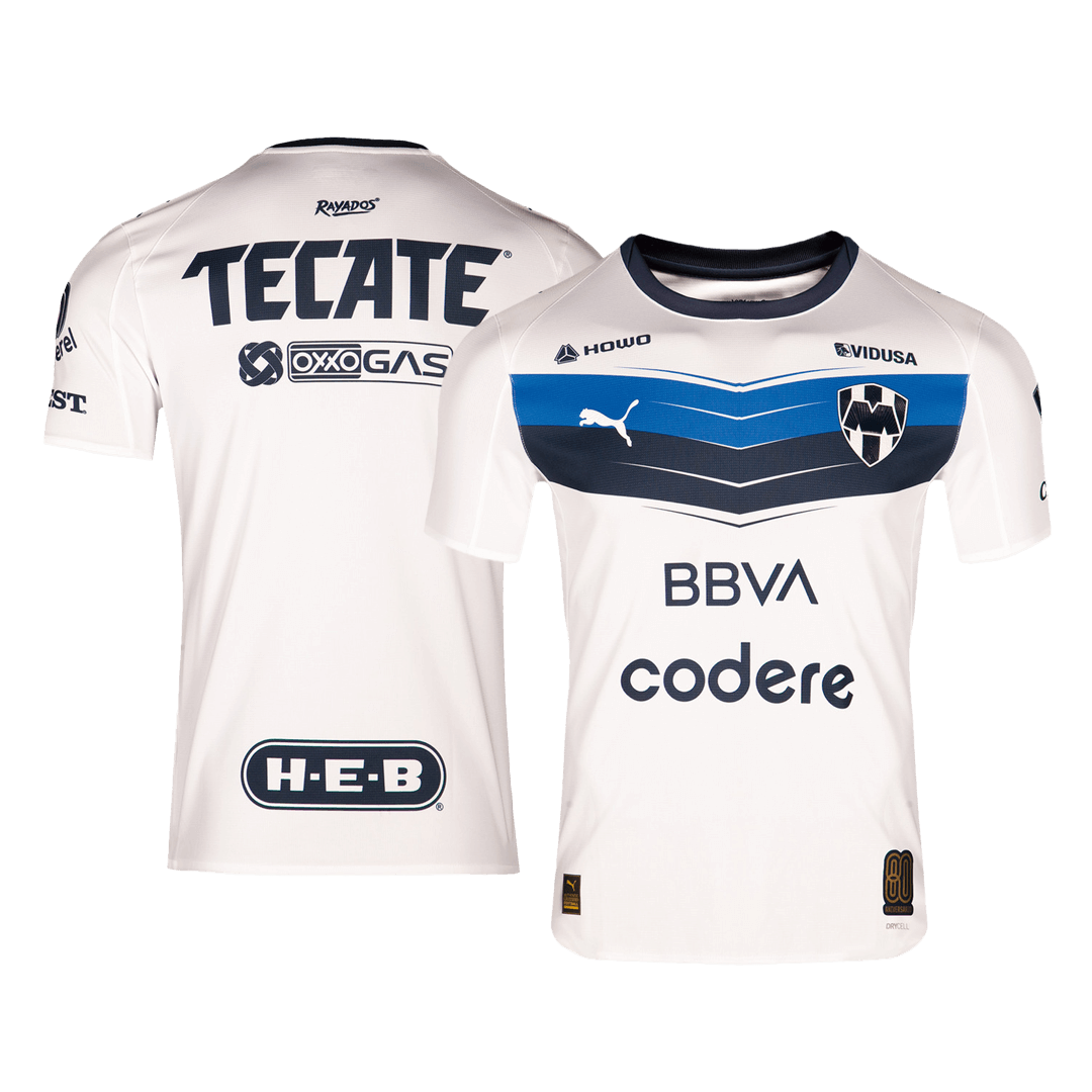 Monterrey Away Soccer Jersey 25/26 White