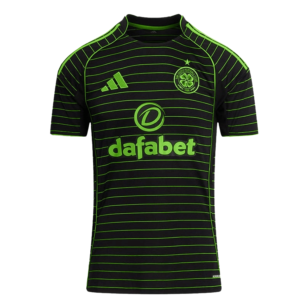 Celtic Away Soccer Jersey 2025/26 Black