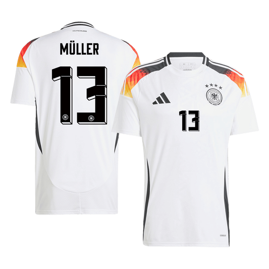 MÜLLER #13 Germany Home Soccer Jersey Euro 2024