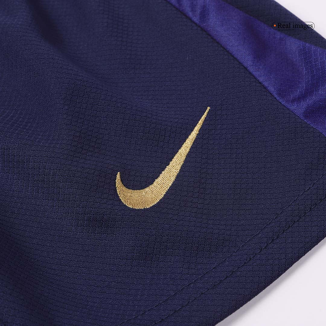 Kid's Barcelona Home Soccer Jersey Kit(Jersey+Shorts) 2024/25 Spotify Logo Without Text