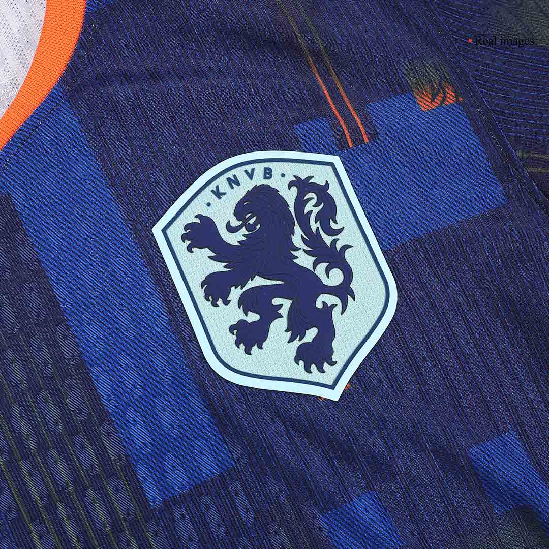 Authentic Netherlands Away Soccer Jersey Euro 2024