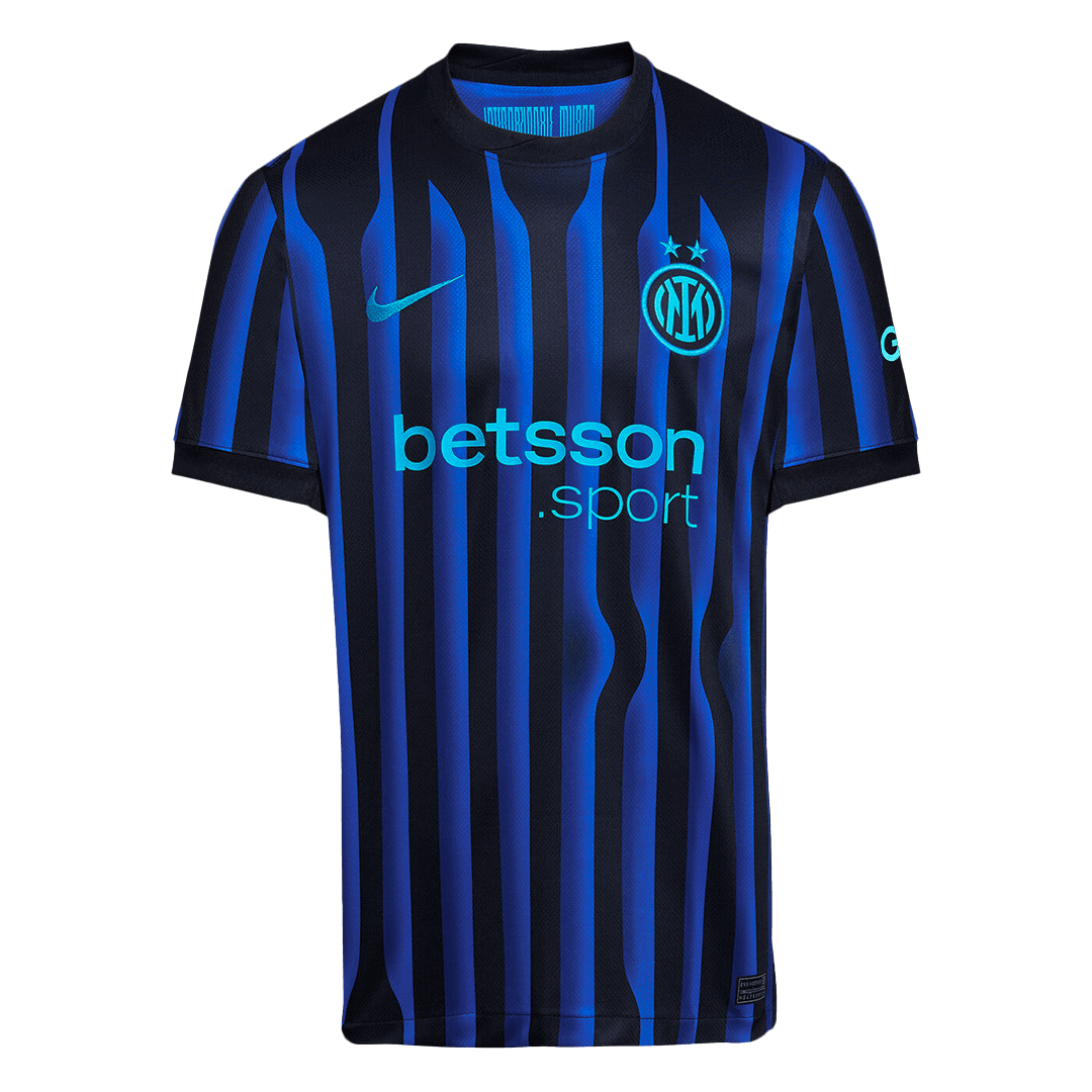 LAUTARO #10 Inter Milan Home Soccer Jersey 2025/26 Blue&Black