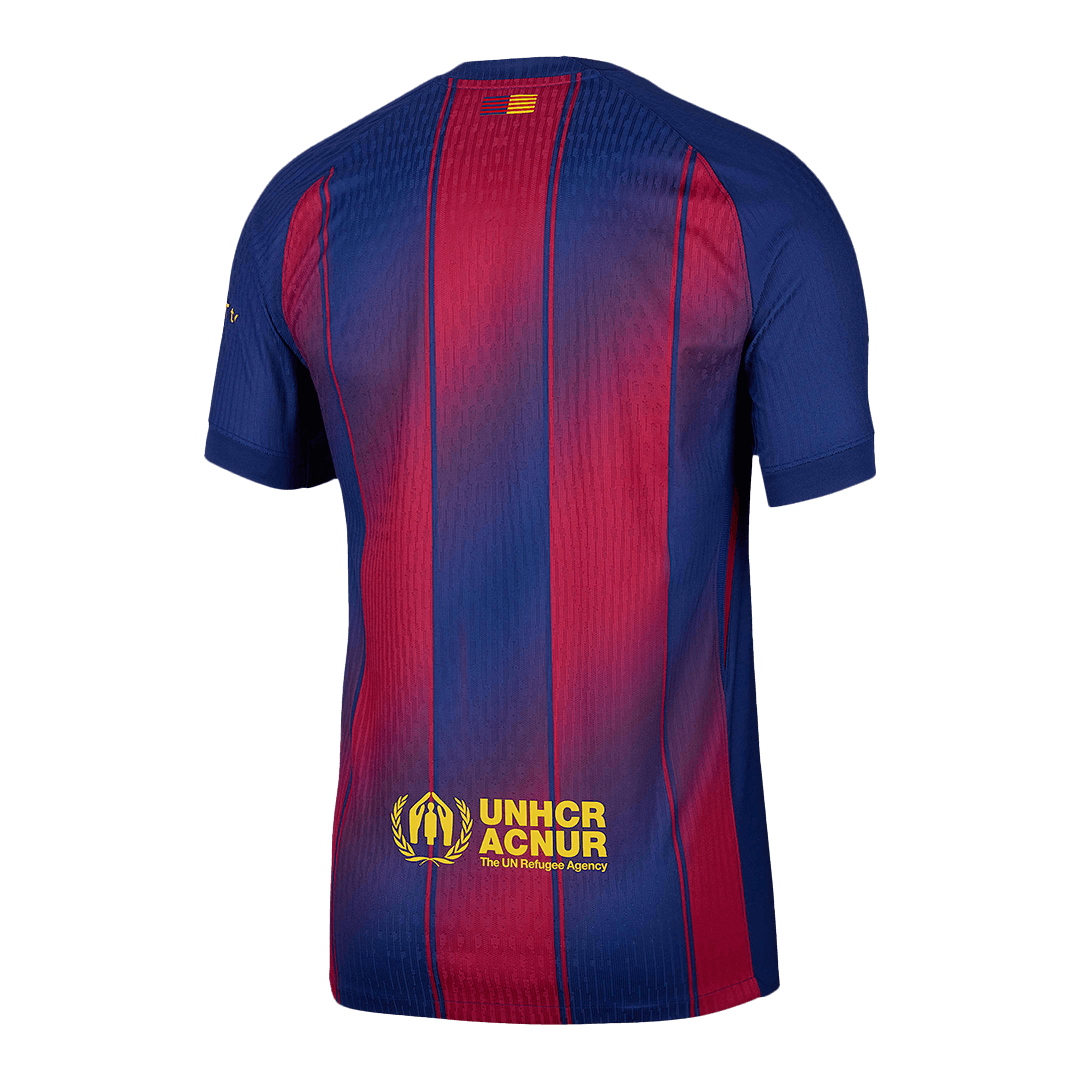 Player Version Barcelona Home Soccer Jersey 2025/26