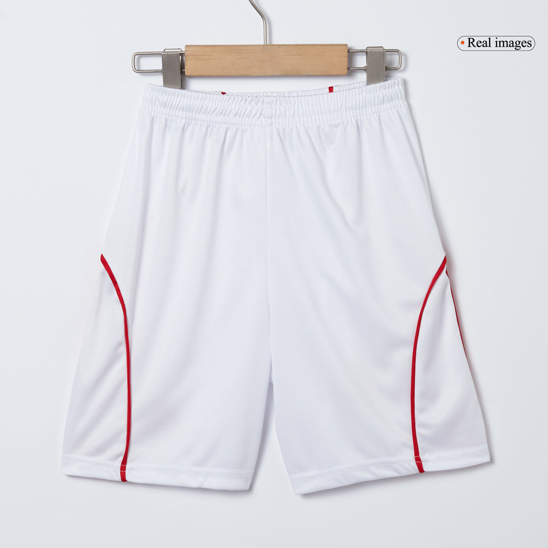 Kid's Arsenal Home Soccer Jersey Kit(Jersey+Shorts+Socks) 2025/26 Red