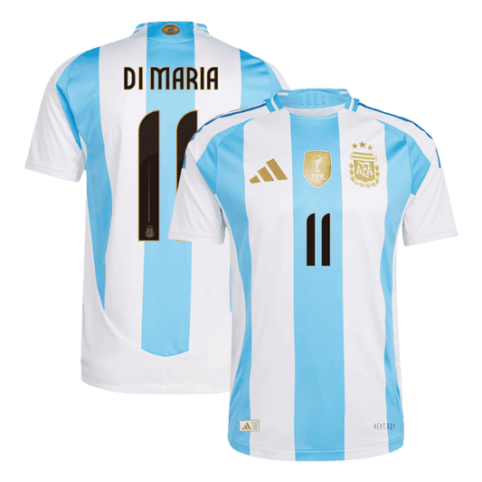 Authentic DI MARIA #11 Argentina Home Soccer Jersey 2024