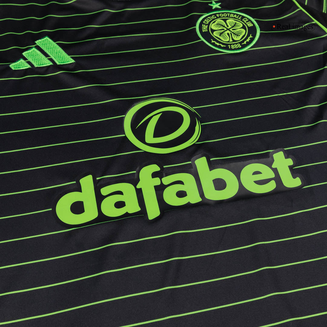 Celtic Away Soccer Jersey 2025/26 Black
