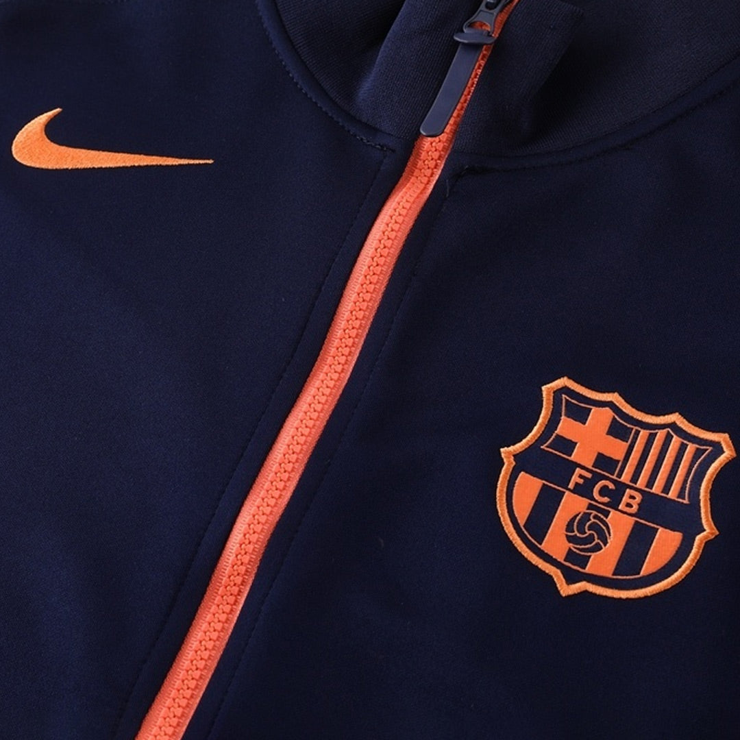 25/26 Barcelona Training Jacket Navy&Orange