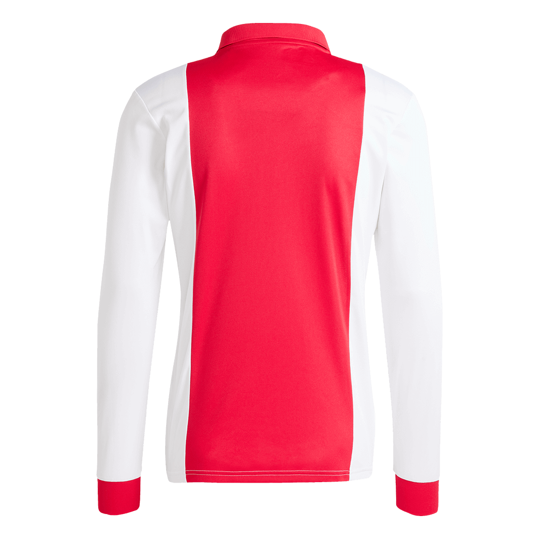 Ajax 125th Anniversary Long Sleeve Soccer Jersey 2024/25 Red&White
