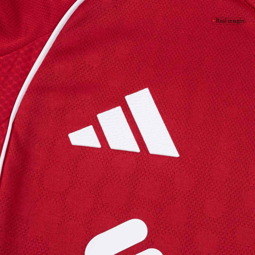 Authentic SZOBOSZLAI #8 Liverpool Home Soccer Jersey 2025/26