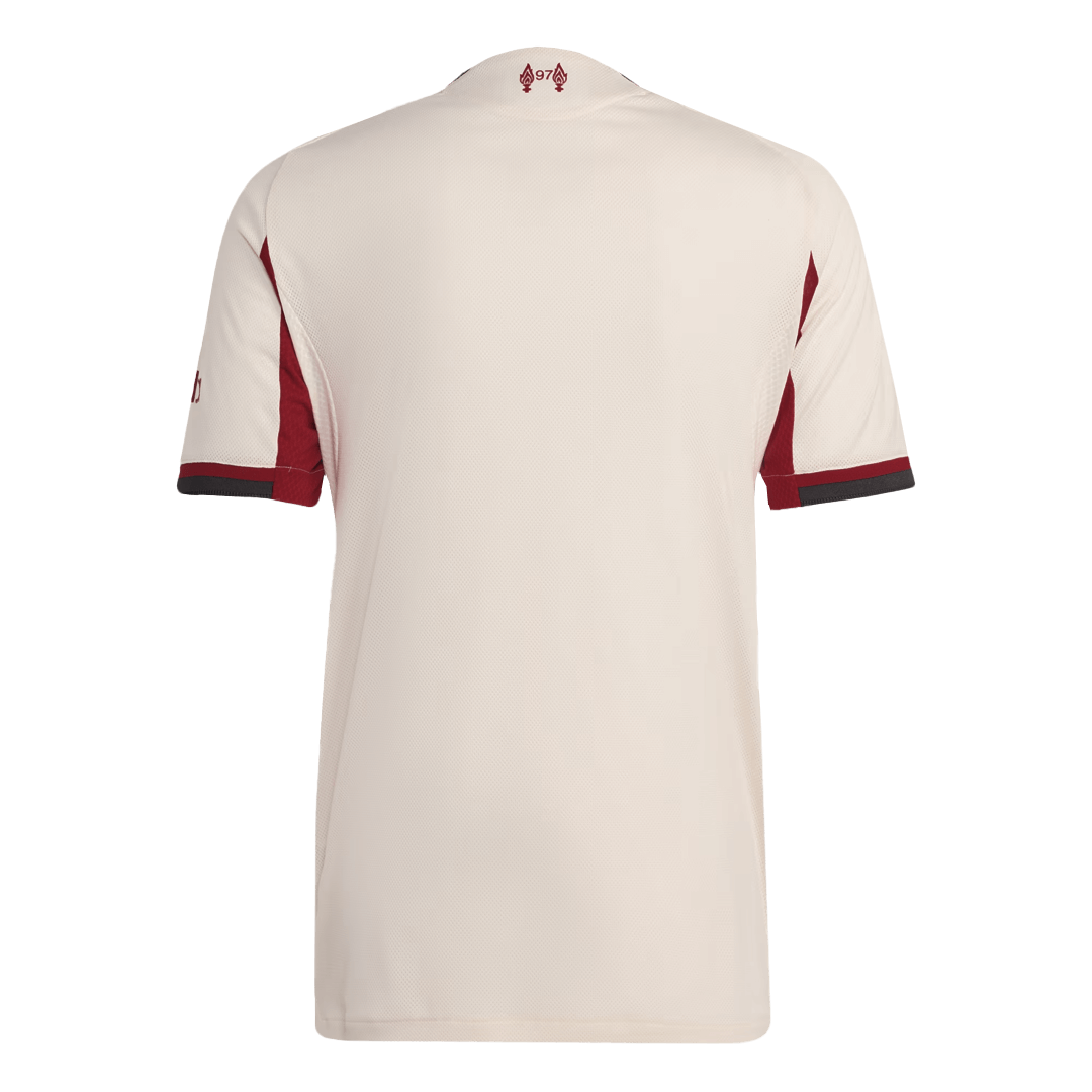 Authentic Liverpool Away Soccer Jersey 25/26 White