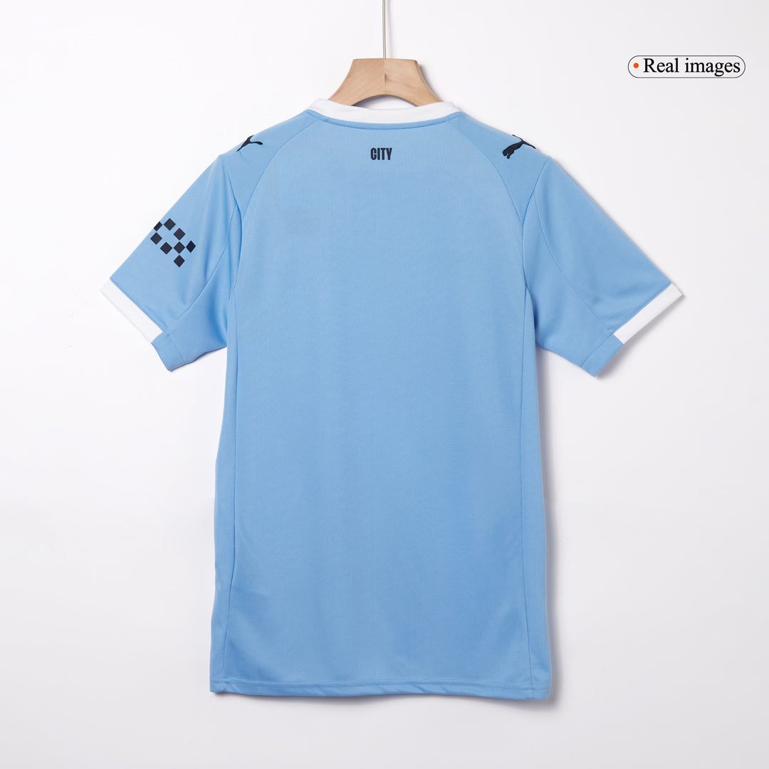 RODRIGO #16 Manchester City Home Soccer Jersey 2025/26 Blue - Club World Cup