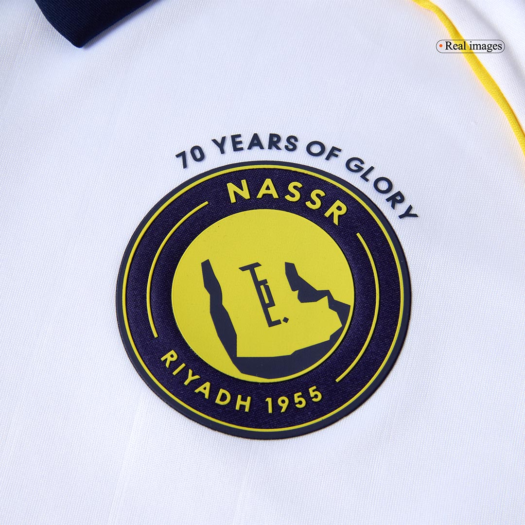 RONALDO #7 Al Nassr Third Away Soccer Jersey 2025/26 White