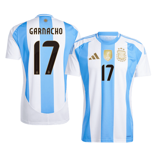 GARNACHO #17 Argentina Home Soccer Jersey 2024