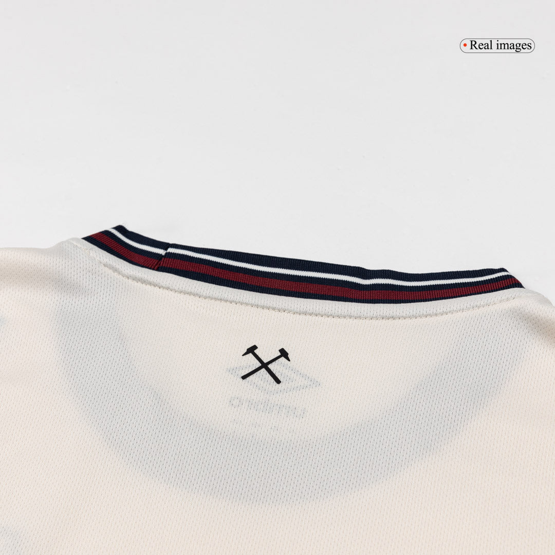 West Ham United Away Soccer Jersey 2025/26 White