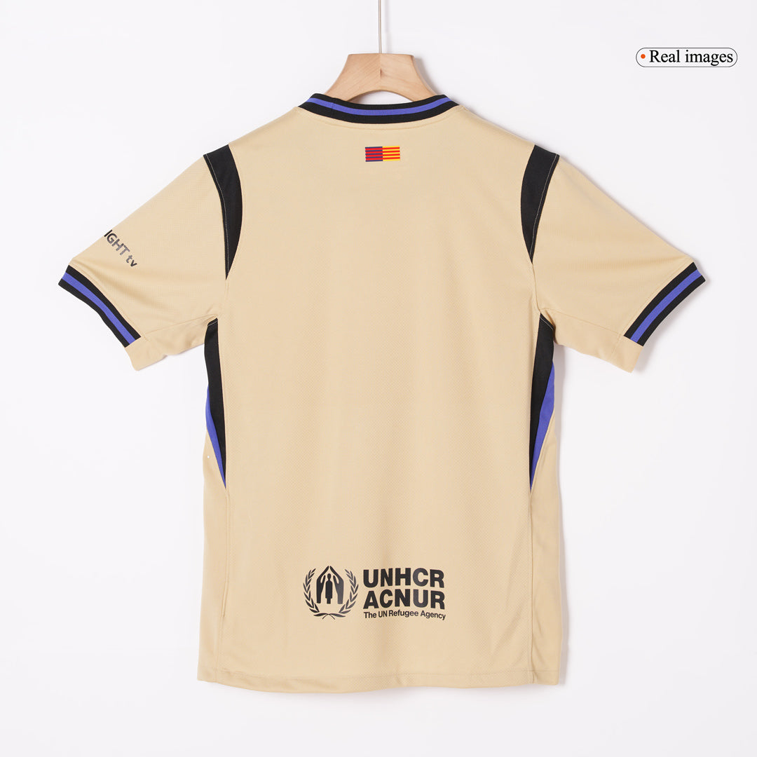 ROONY #19 Barcelona Away Soccer Jersey 2025/26 Yellow - UCL