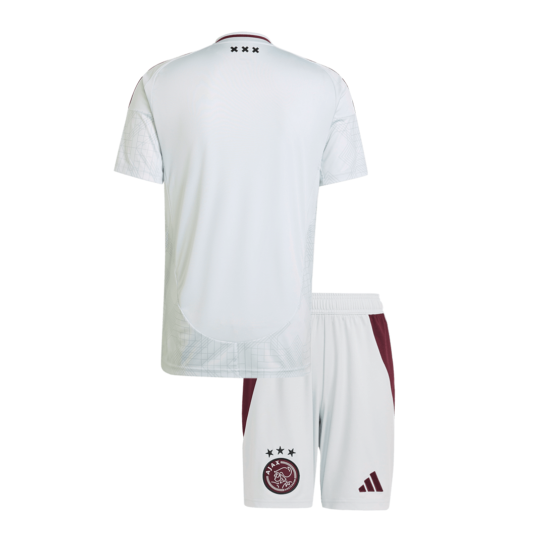Kid's Ajax Third Away Soccer Jersey Kit(Jersey+Shorts) 2024/25