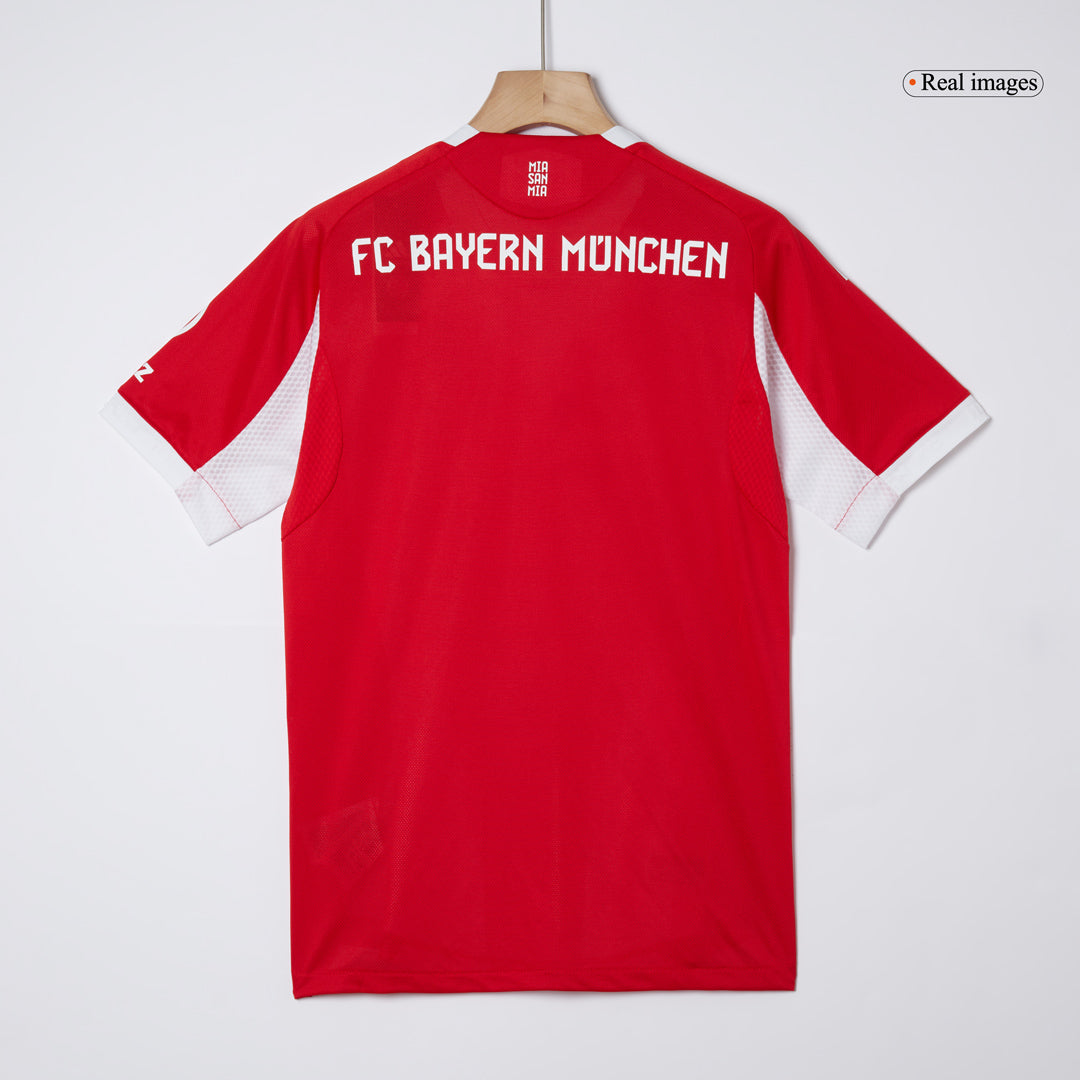 Authentic LUIS DÍAZ #14 Bayern Munich Home Soccer Jersey 2025/26 Red
