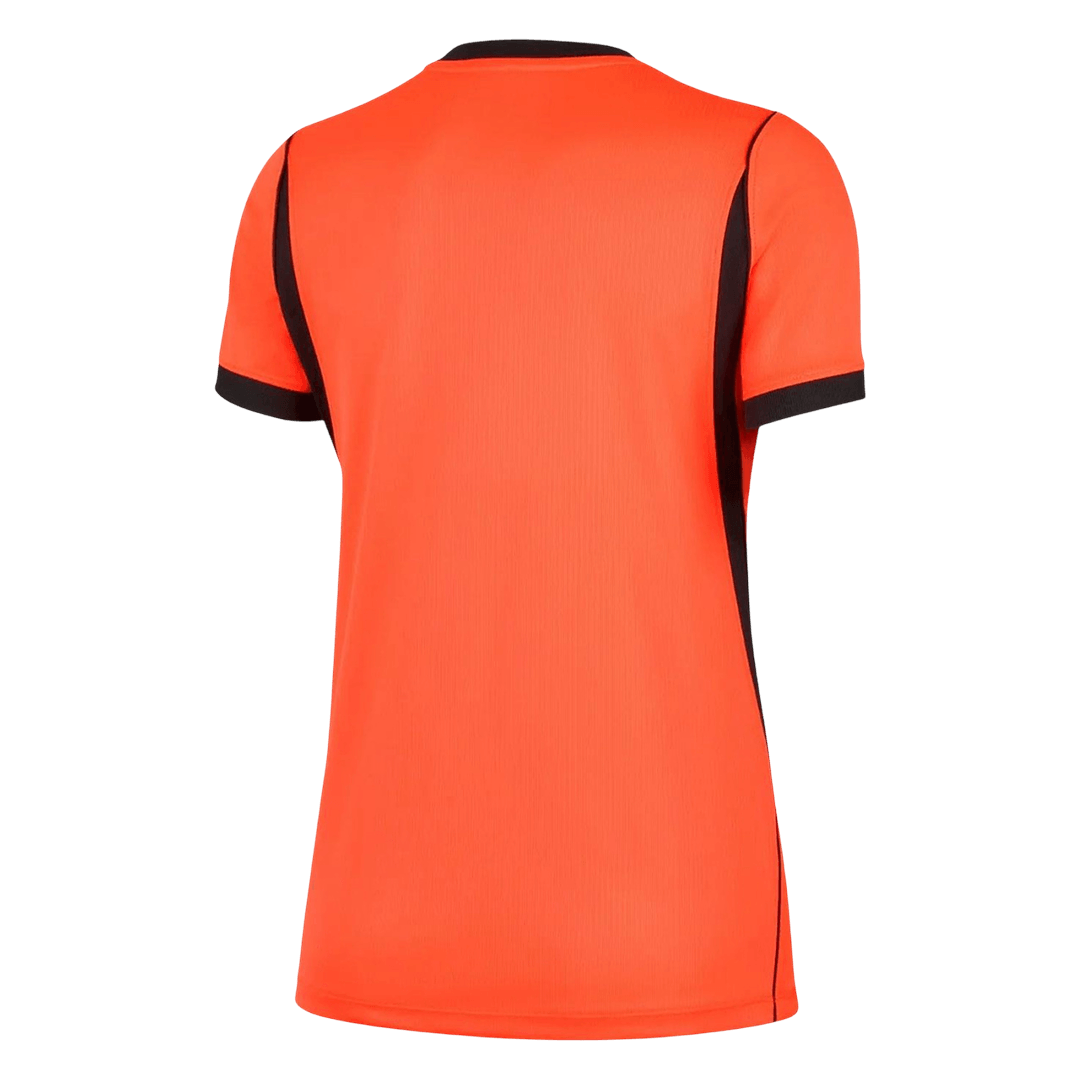 Women's Netherlands Home Soccer Jersey World Cup 2026 Orange