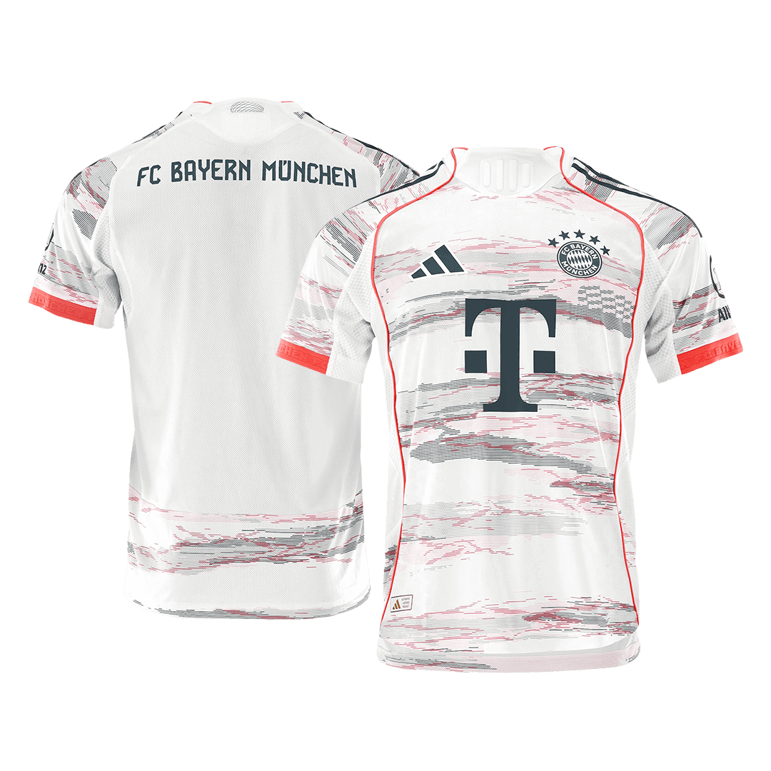 Authentic Bayern Munich Away Soccer Jersey 2025/26 White