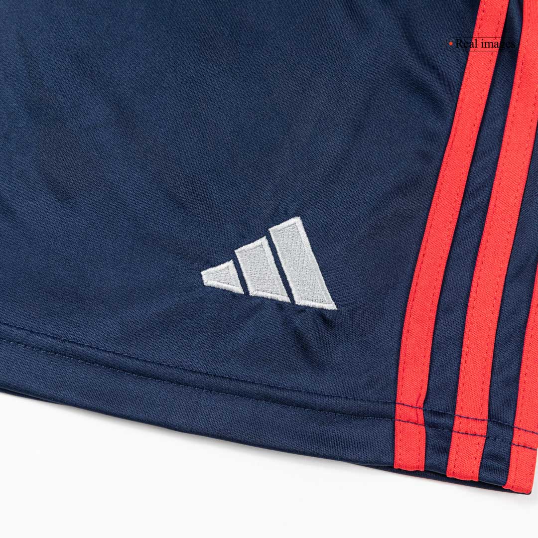 Arsenal Away Soccer Shorts 25/26 Navy