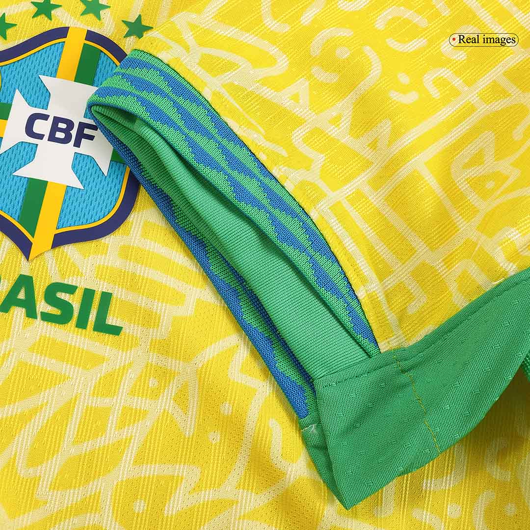 Authentic Brazil Home Soccer Jersey Copa America 2024