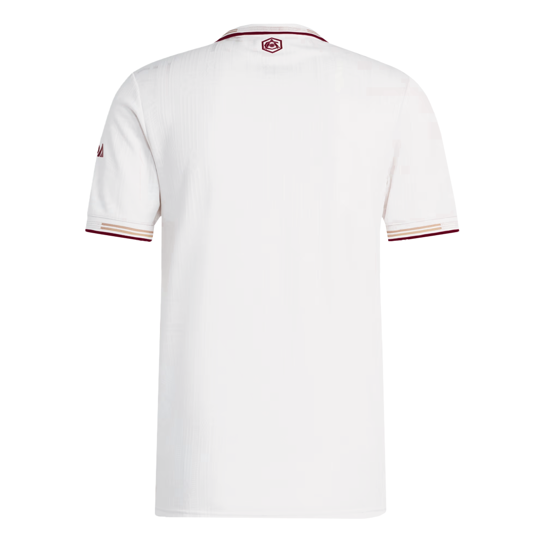 Authentic Arsenal Third Away Soccer Jersey 2025/26 White