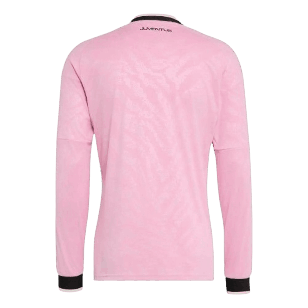 Juventus Away Long Sleeve Soccer Jersey 2026/27 Pink