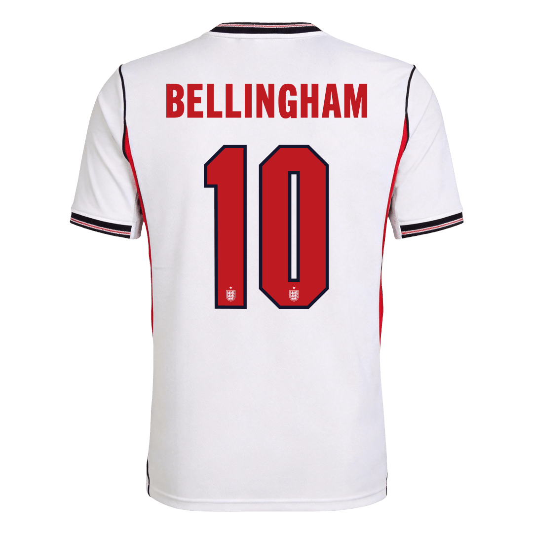 BELLINGHAM #10 England Home Soccer Jersey World Cup 2026 White