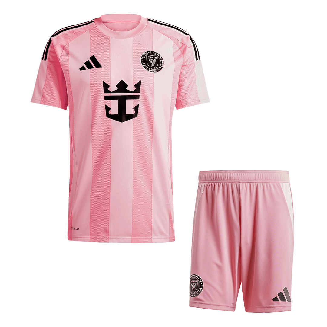 Inter Miami Home Soccer Jersey Kit(Jersey+Shorts) 2025 Pink
