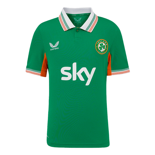 Men's Ireland Home Soccer Jersey 2025 Green - Women's Team