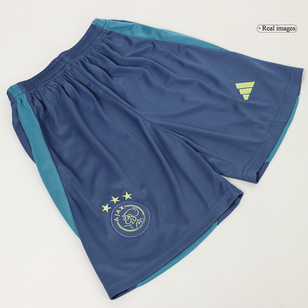 Kid's Ajax Away Soccer Jersey Kit(Jersey+Shorts) 2024/25