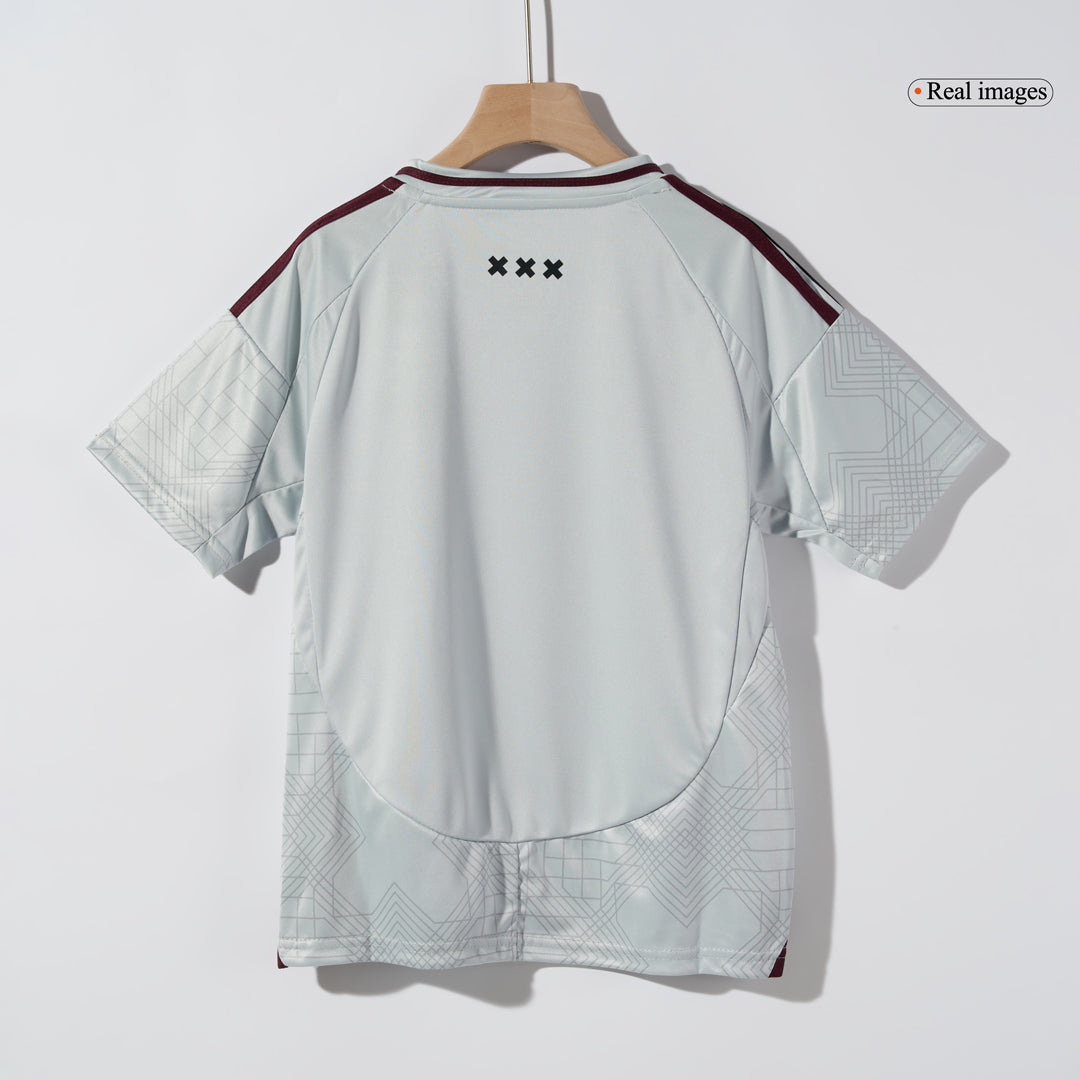 Kid's Ajax Third Away Soccer Jersey Kit(Jersey+Shorts) 2024/25