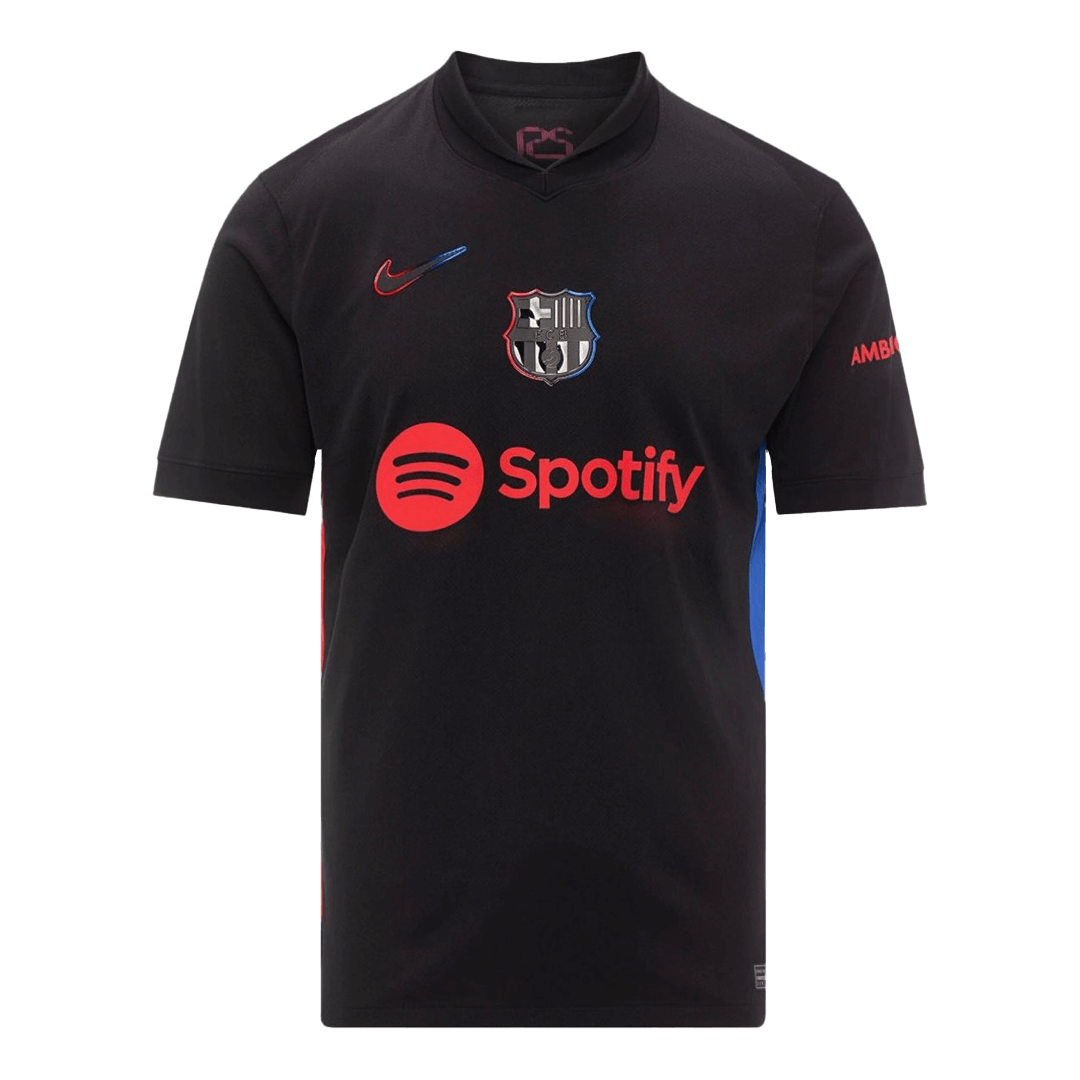 LAMINE YAMAL #19 Barcelona Away Soccer Jersey 2024/25 - UCL