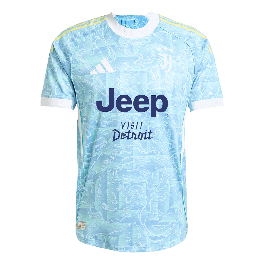 Authentic KALULU #15 Juventus Away Soccer Jersey 2025/26