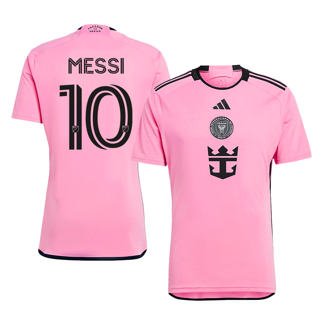 MESSI #10 Inter Miami CF Home Soccer Jersey Kit(Jersey+Shorts) 2024/25