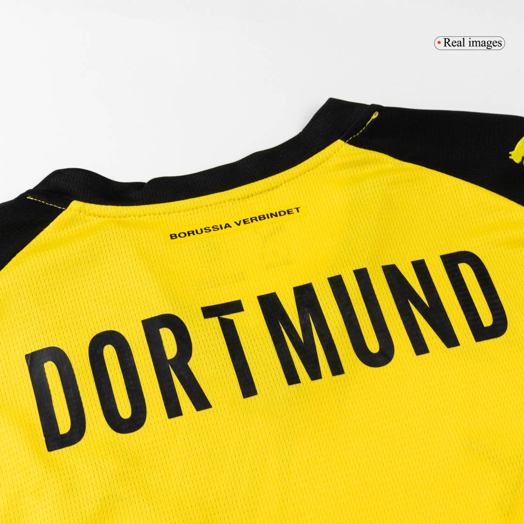 Borussia Dortmund Home Soccer Jersey Kit(Jersey+Shorts) 2025/26 Yellow