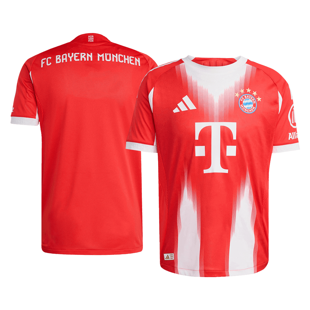 Authentic Bayern Munich Home Soccer Jersey 2025/26 Red